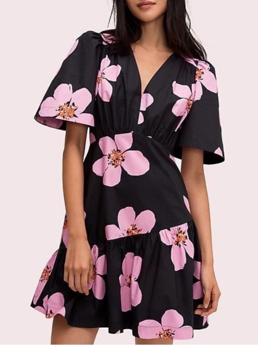 Kate Spade floral dress Woman’s 10 Cocktail Special Occasion Short sleeve